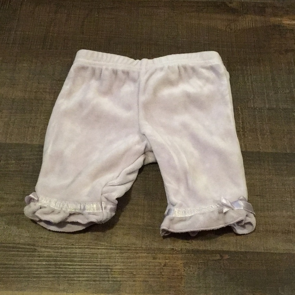 Purple little bow shorts